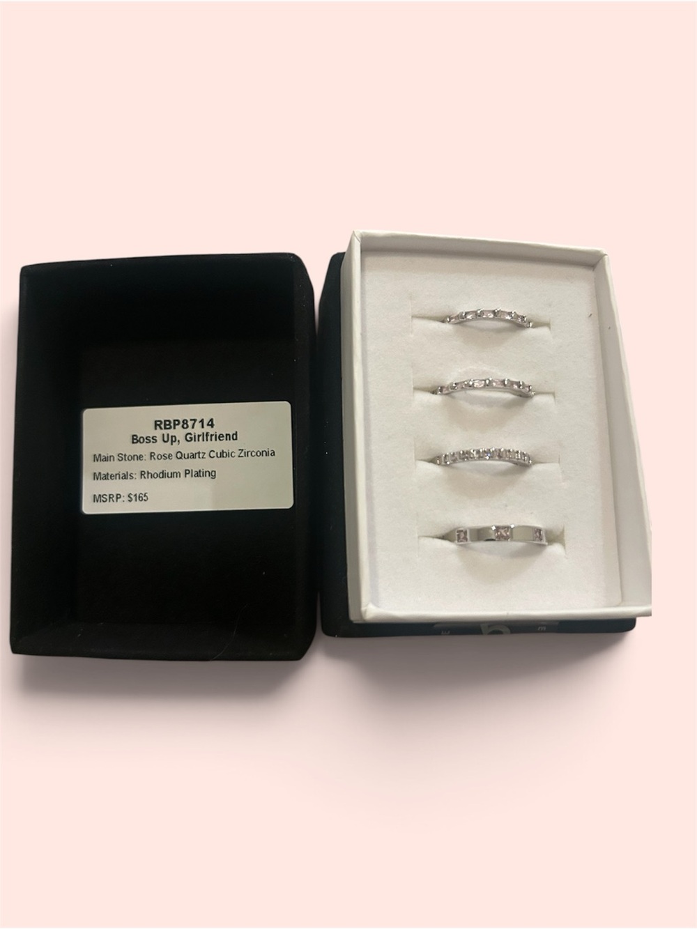Bomb party, Luxe bands collection “Boss up, girlfriend” size 5
